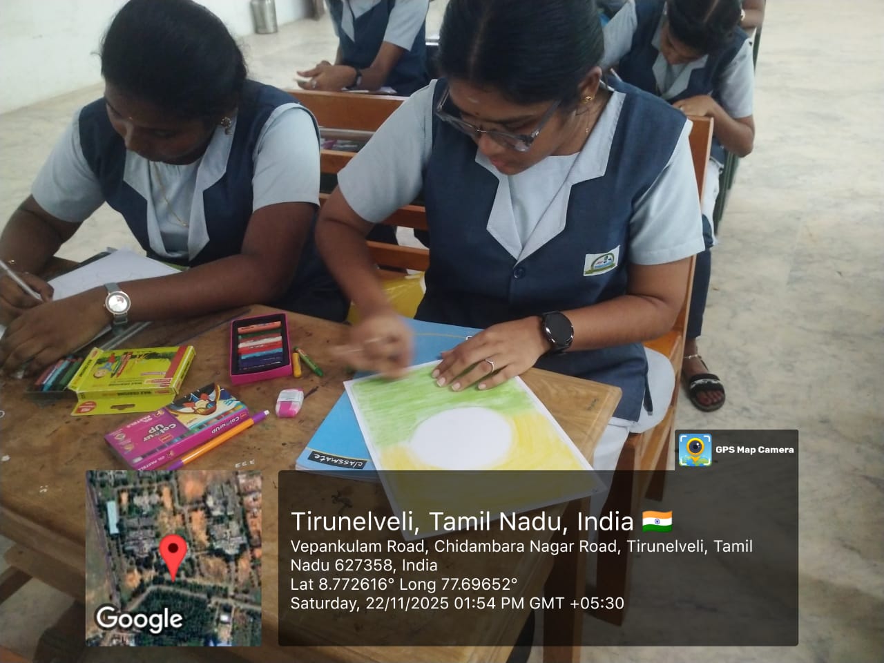 Drawing Competition held by Fine Arts Club